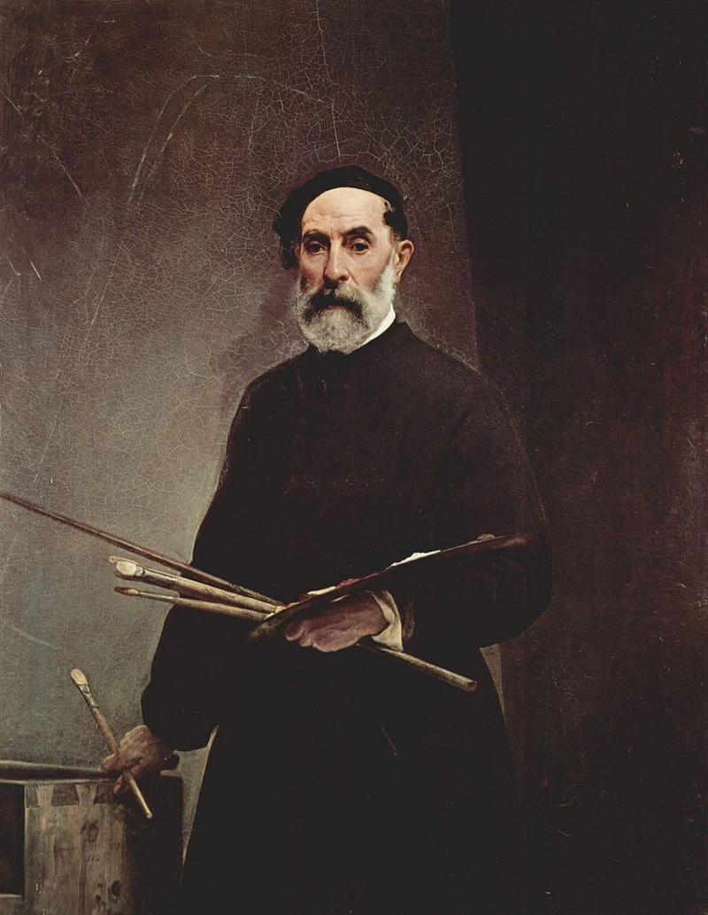 Autoritratto a 71 anni - 1862, Galleria degli Uffizi, Palazzo degli Uffizi, Firenze